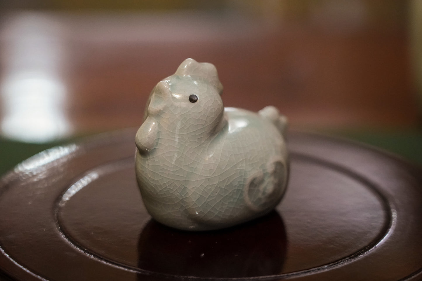 Twelve Chinese Zodiac Signs - Rooster Tea Pet
