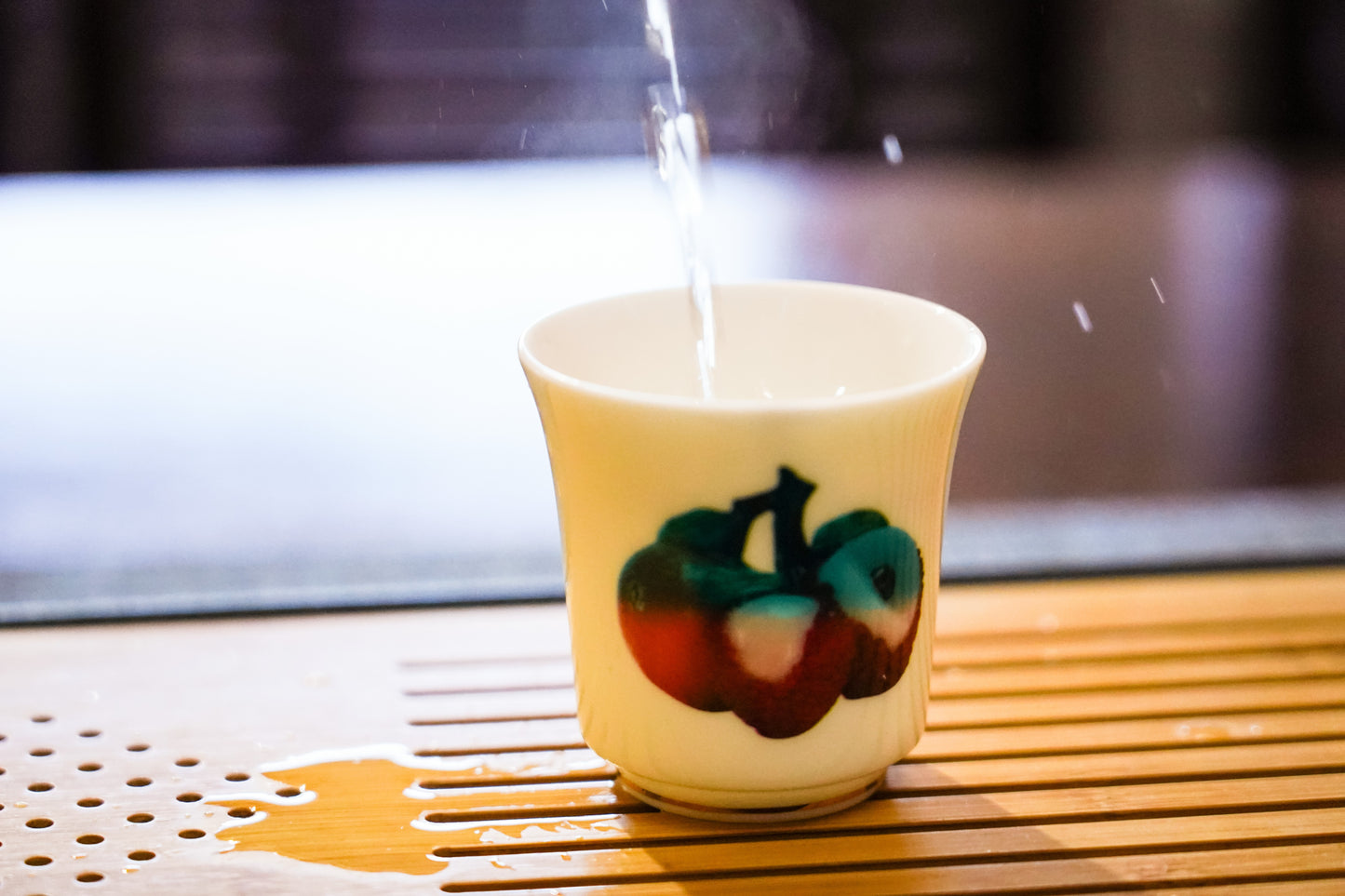 Magic Teacup--Mandarin & Lychees