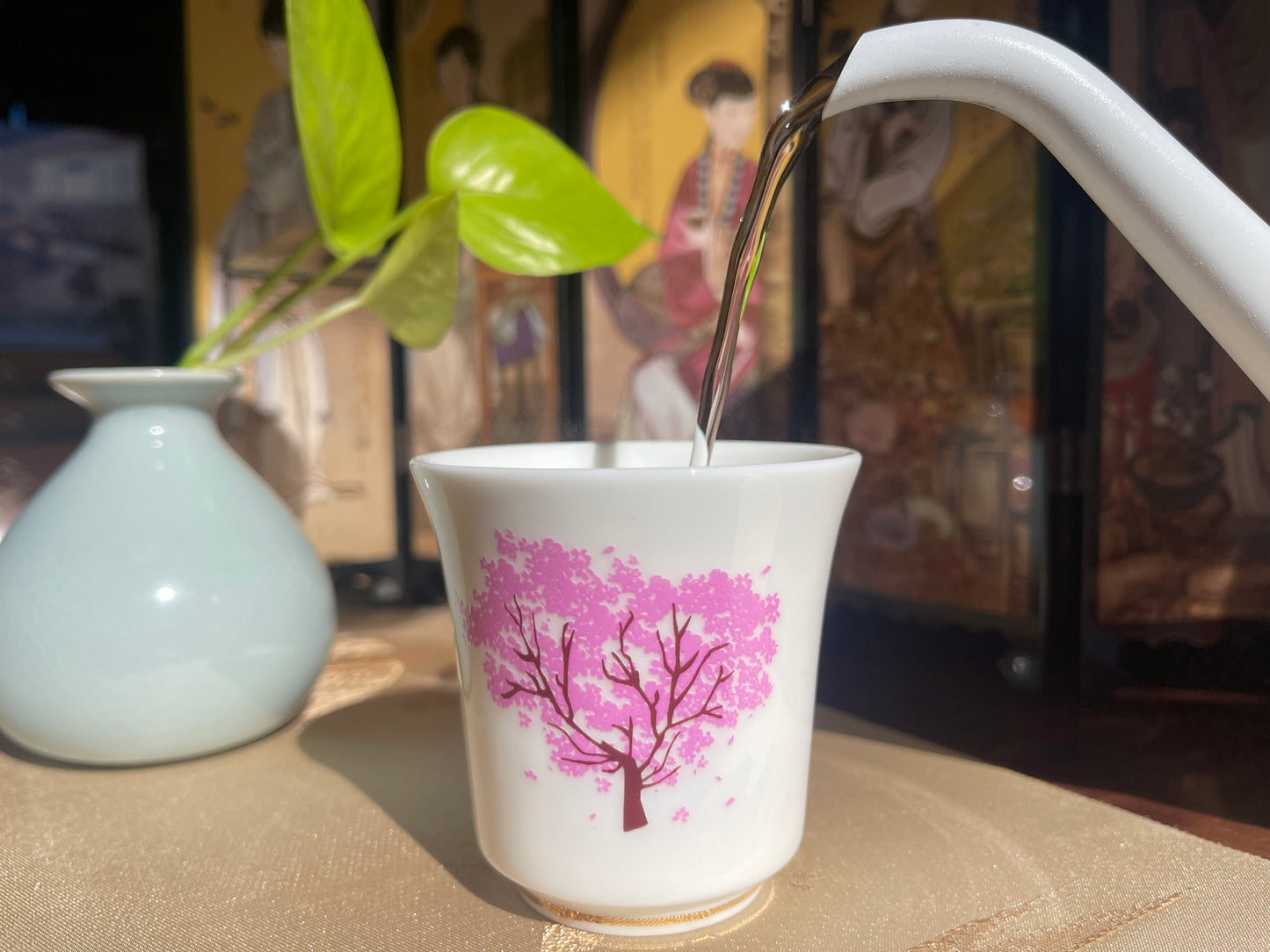 Magic Teacup--Cheery Blossom