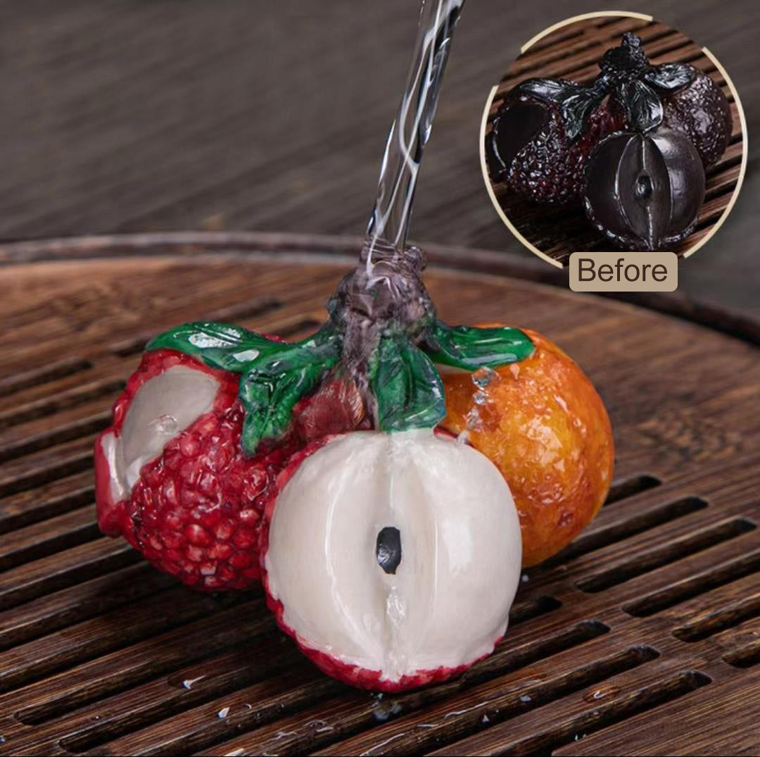 Magic Tea Pet - Two Lychees & Mandarin