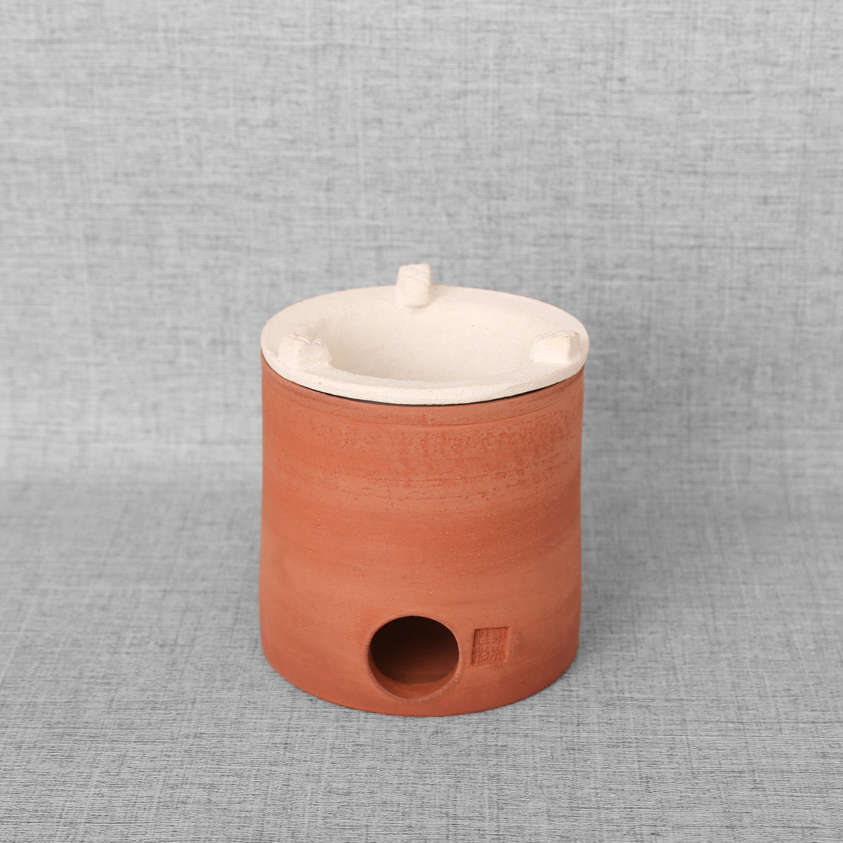 Chaozhou Red Clay Lifting handle Kettle And Stove - Taishan Tea Club