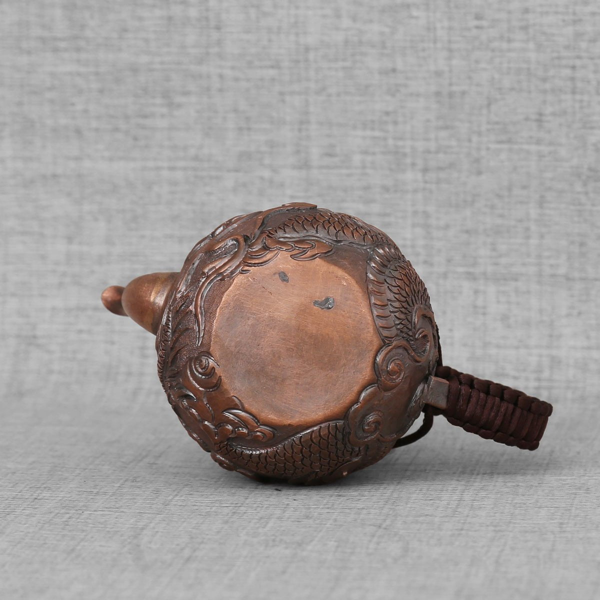 Dragon Handcrafted Lifting Handle Copper Teapot - Taishan Tea Club