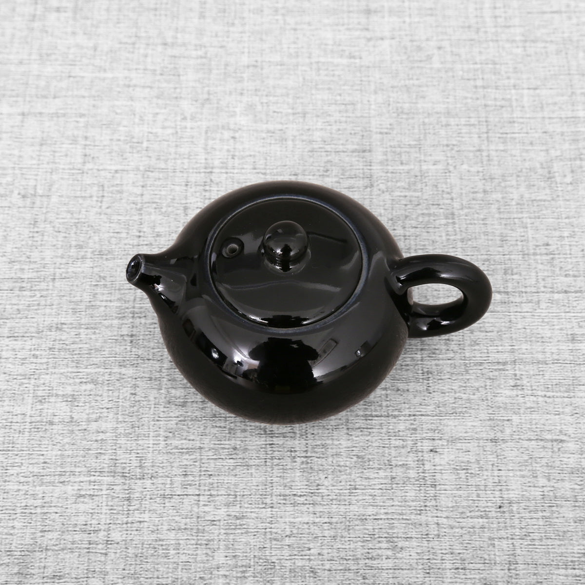 Gold Leaf Black Single Jian Zhan Teapot - Taishan Tea Club
