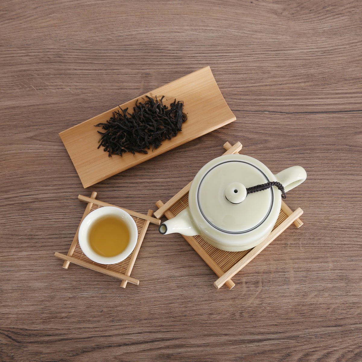 Longquan Celadon 3 Color Di Ware Gift Tea Set - Taishan Tea Club