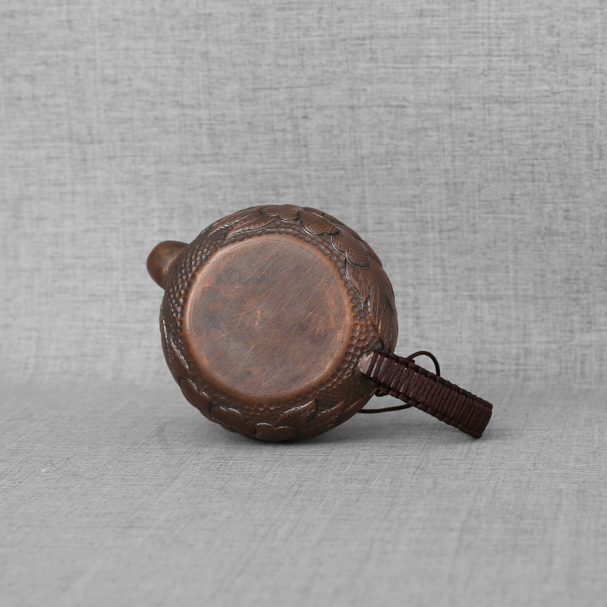 Peony Handcrafted Side handle Copper Teapot - Taishan Tea Club
