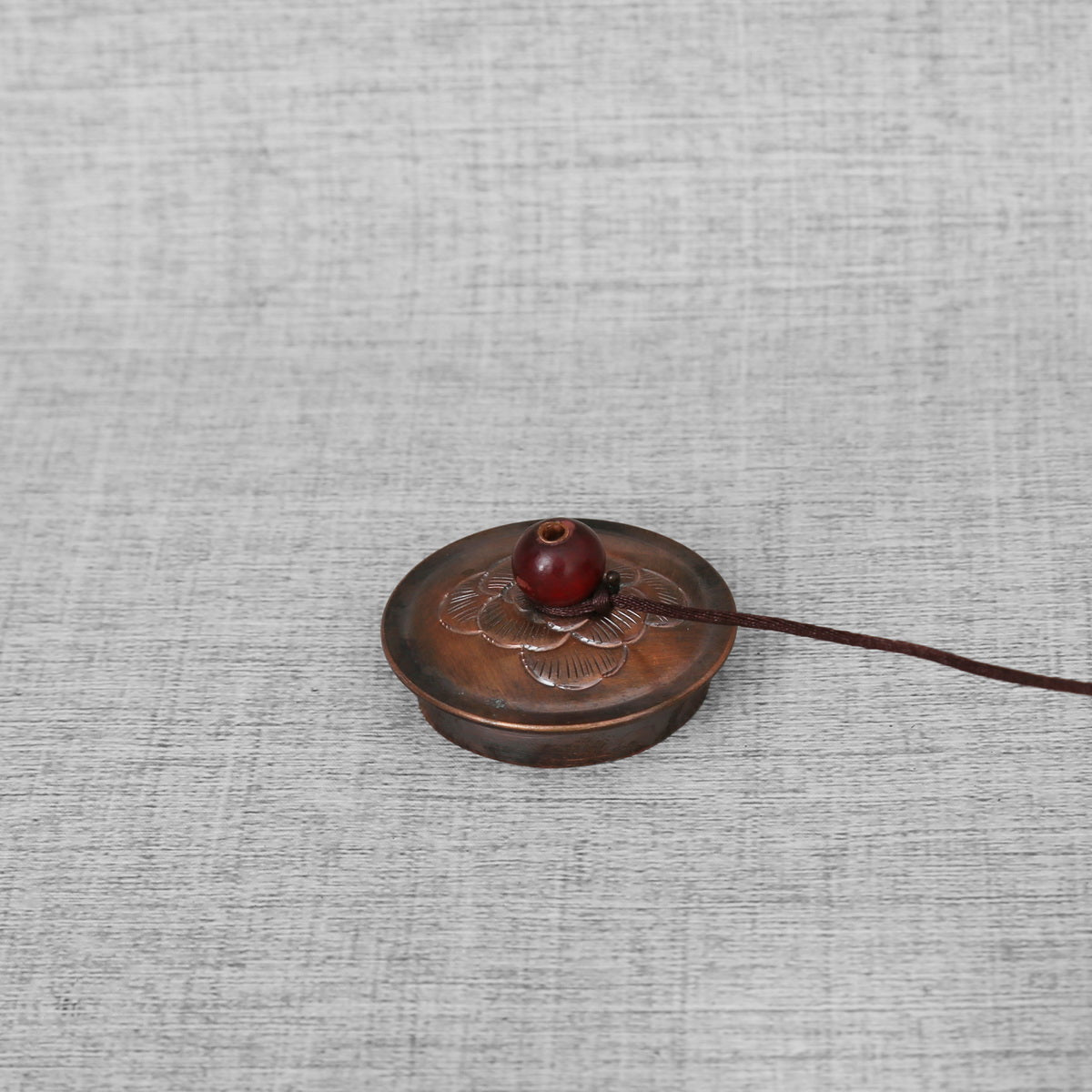 Peony Handcrafted Side handle Copper Teapot - Taishan Tea Club