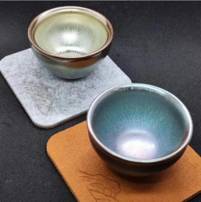 Absorbent Teacup Coasters Sets - Mountains