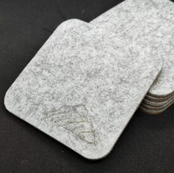 Absorbent Teacup Coasters Sets - Mountains