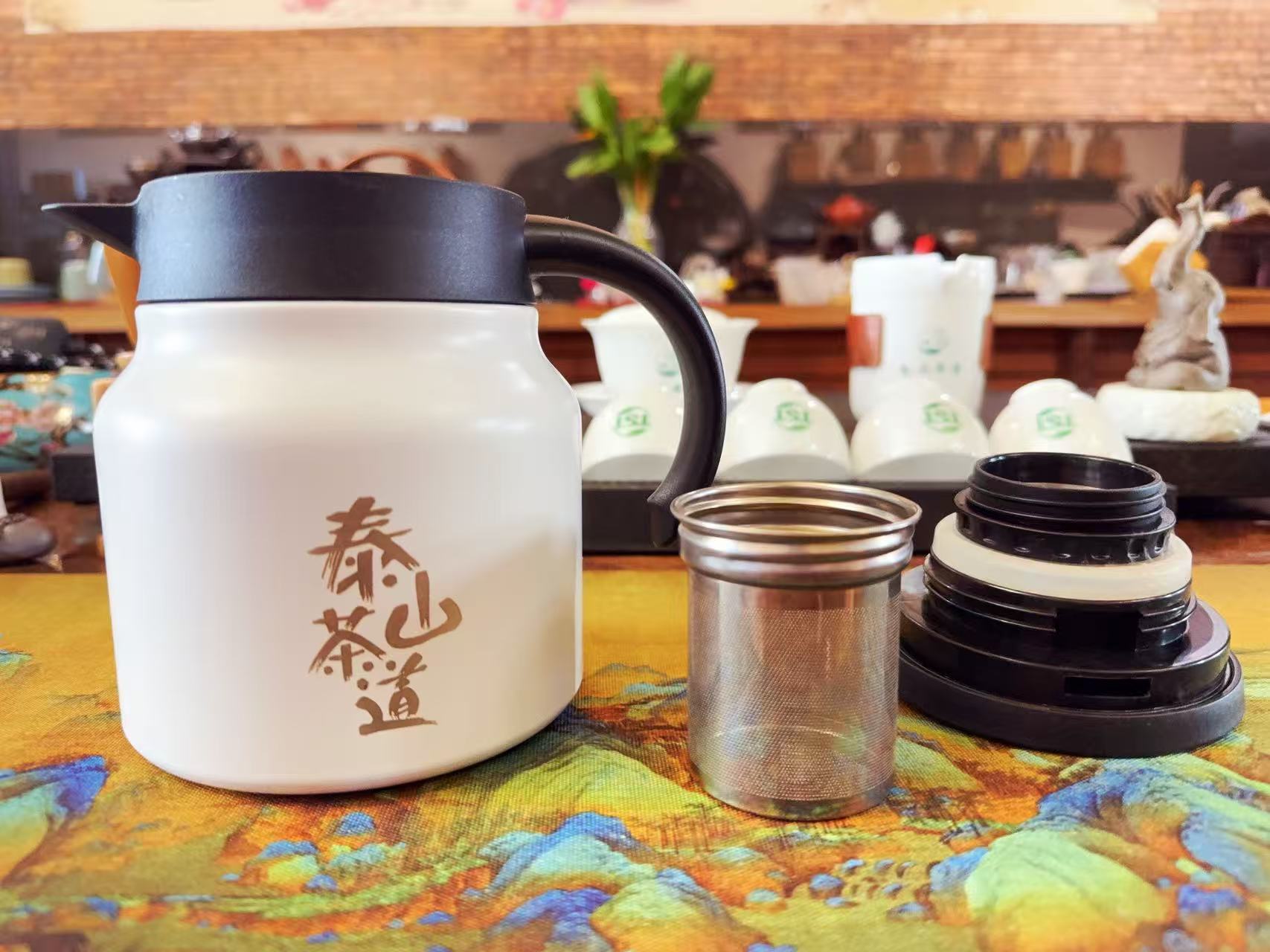 Stainless Steel Insulated Tea Pot - 800ml