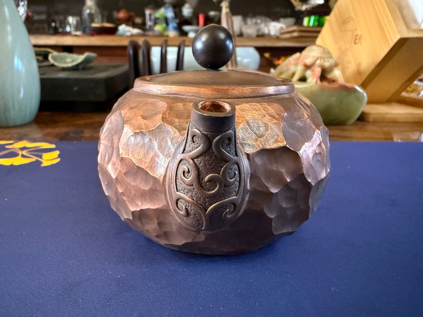 Hammered Copper Teapot 200ml