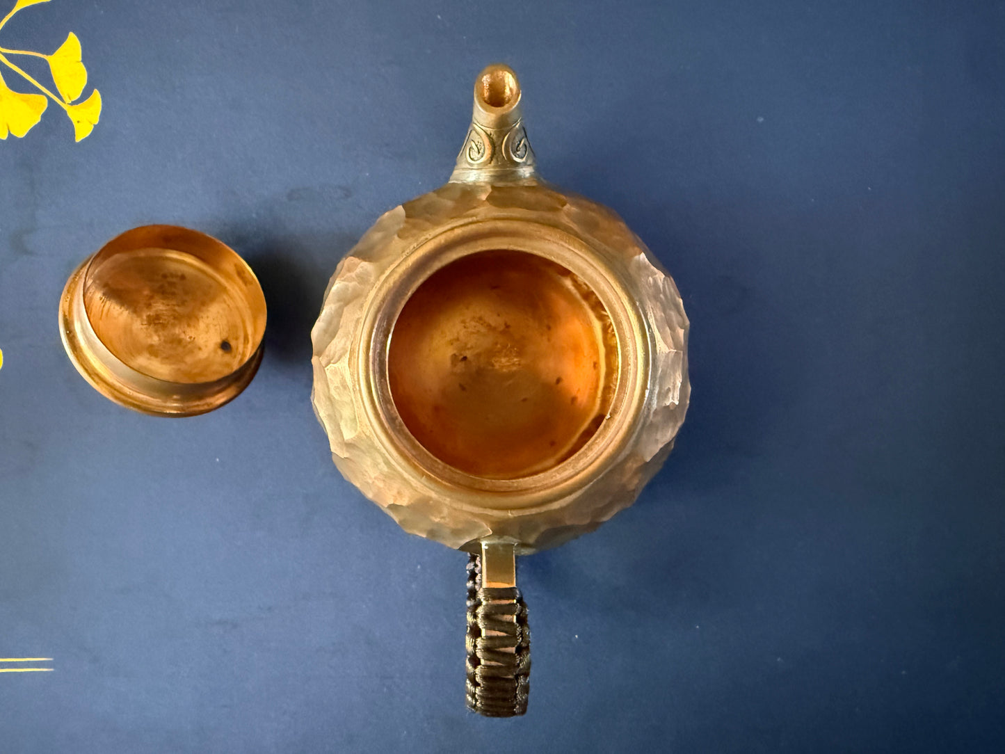 Hammered Copper Teapot 200ml