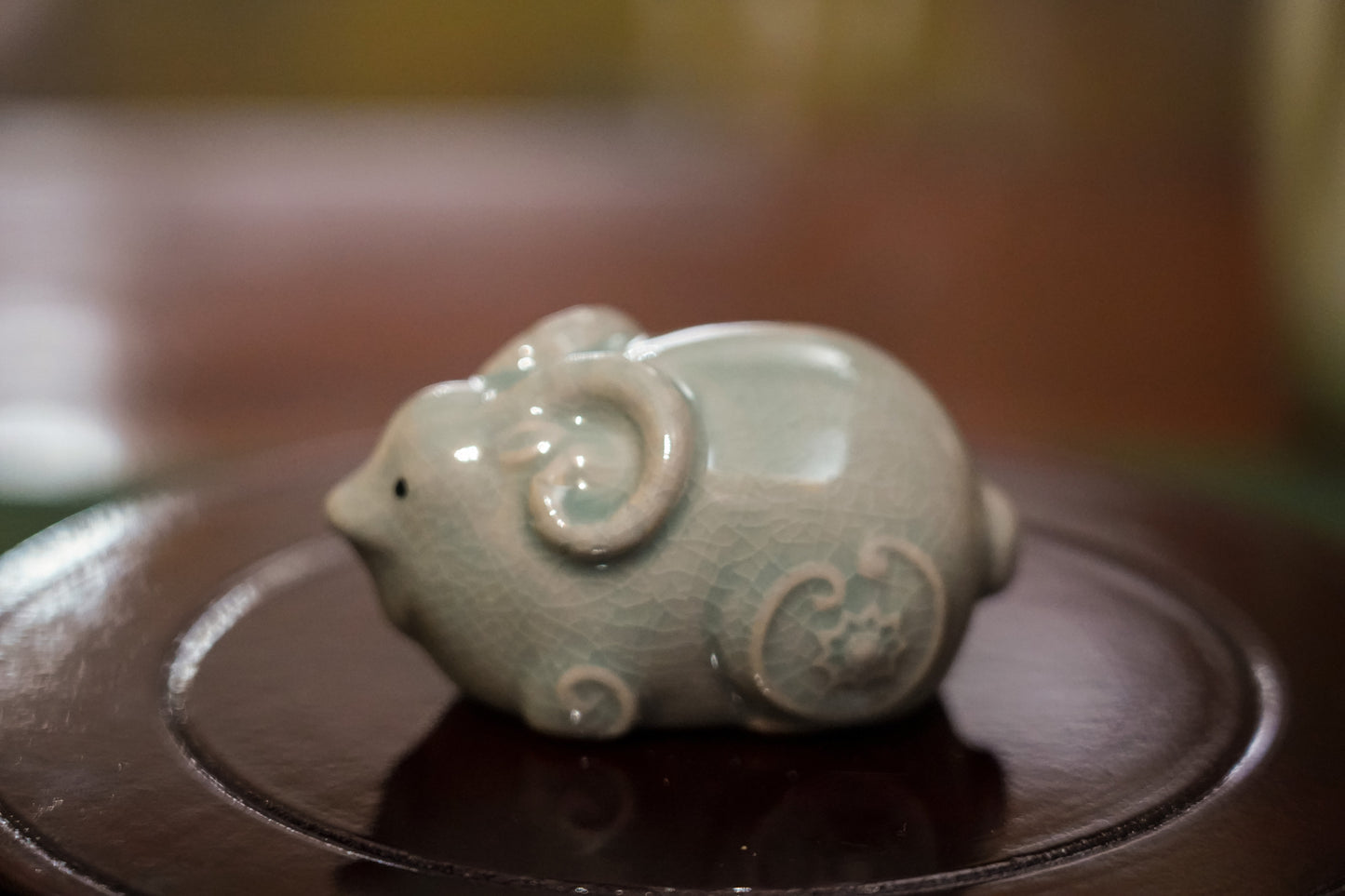 Twelve Chinese Zodiac Signs - Goat Tea Pet