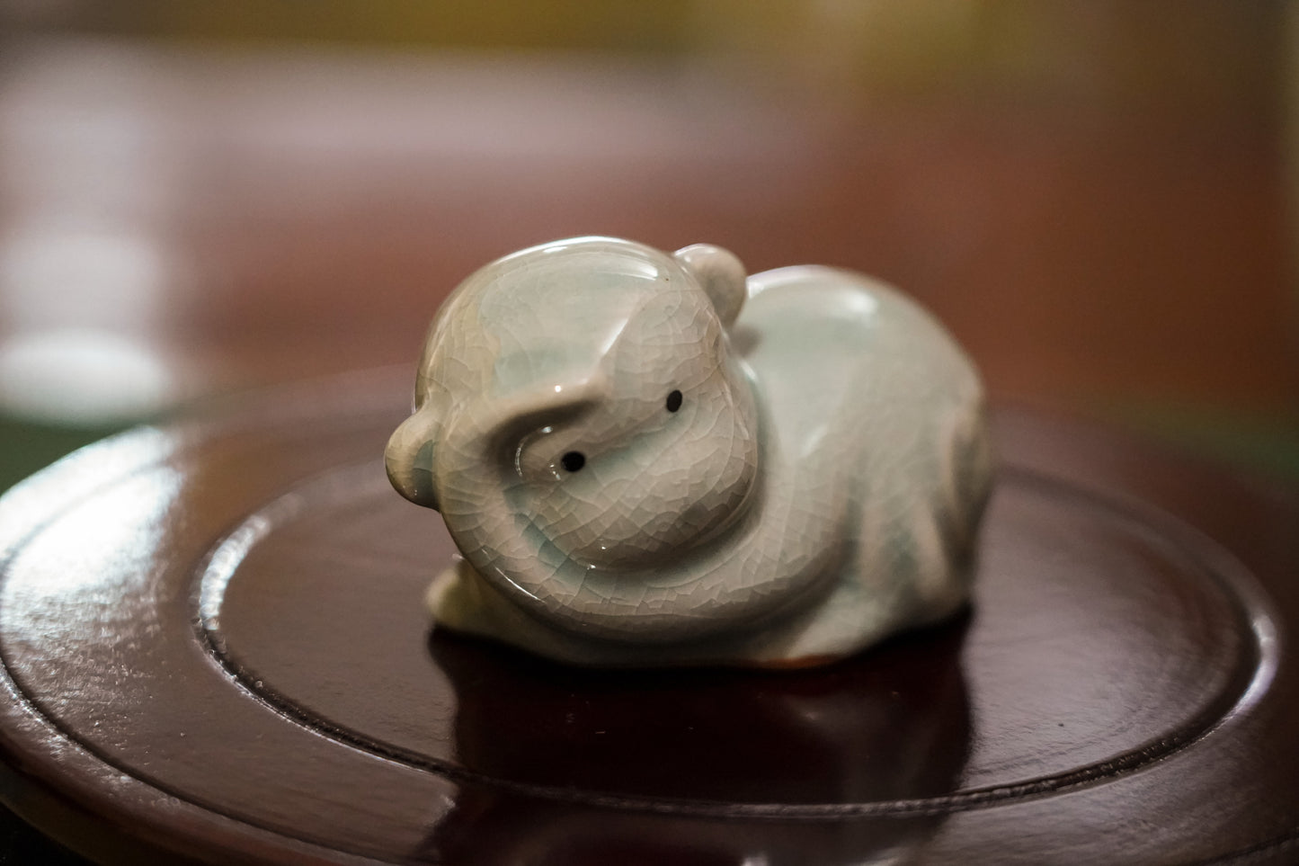 Twelve Chinese Zodiac Signs - Monkey Tea Pet