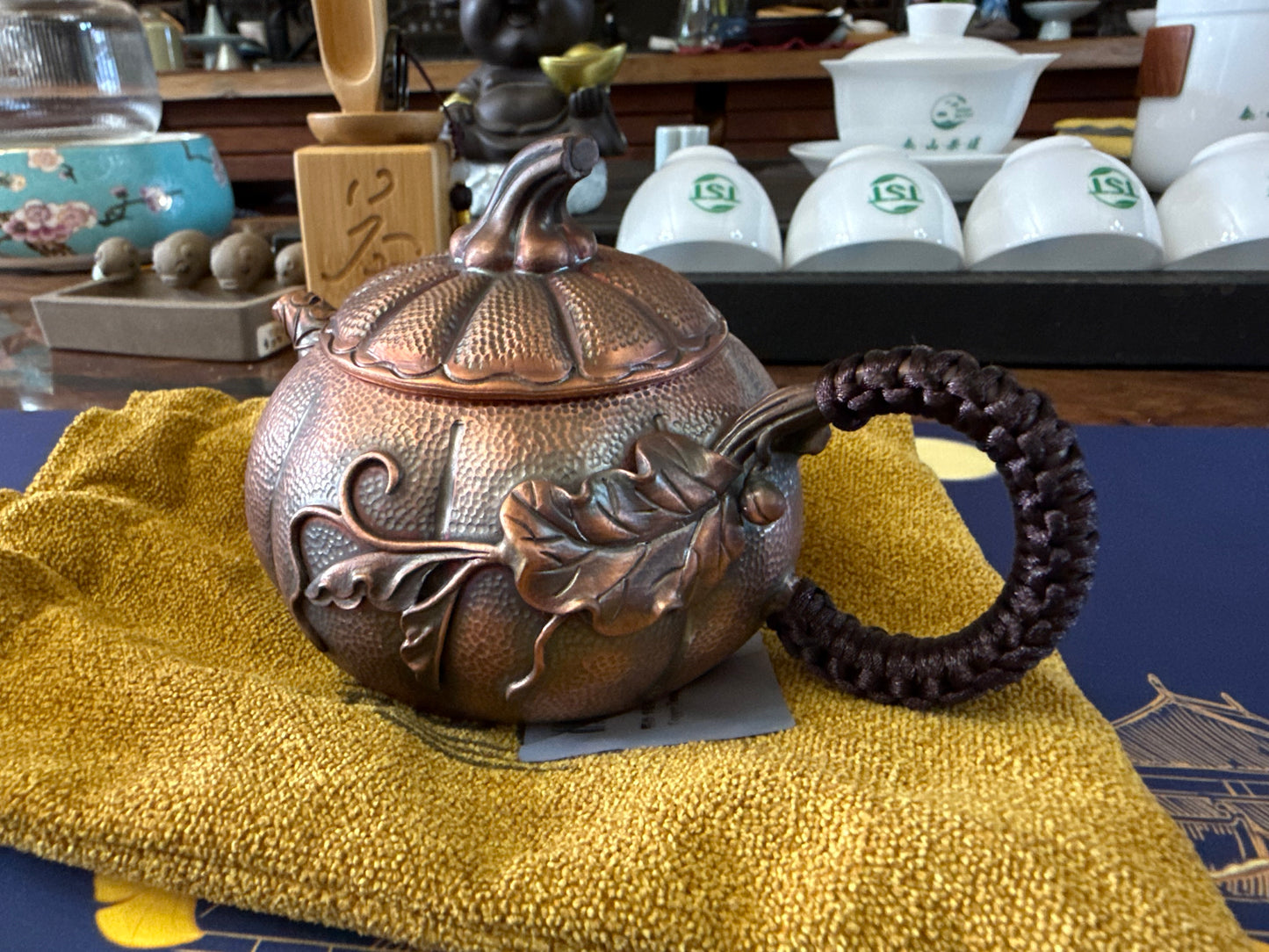 Pumpkin Copper Teapot 300ml