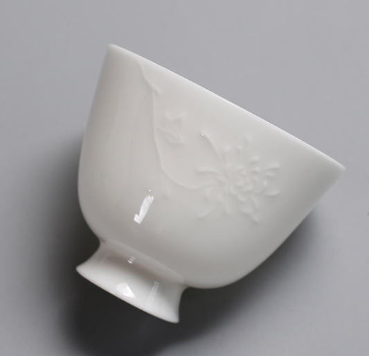 White Porcelain Tea Cup