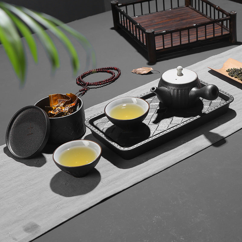 Five Elements Tea Set - Metal, Wood, Water, Fire, Earth
