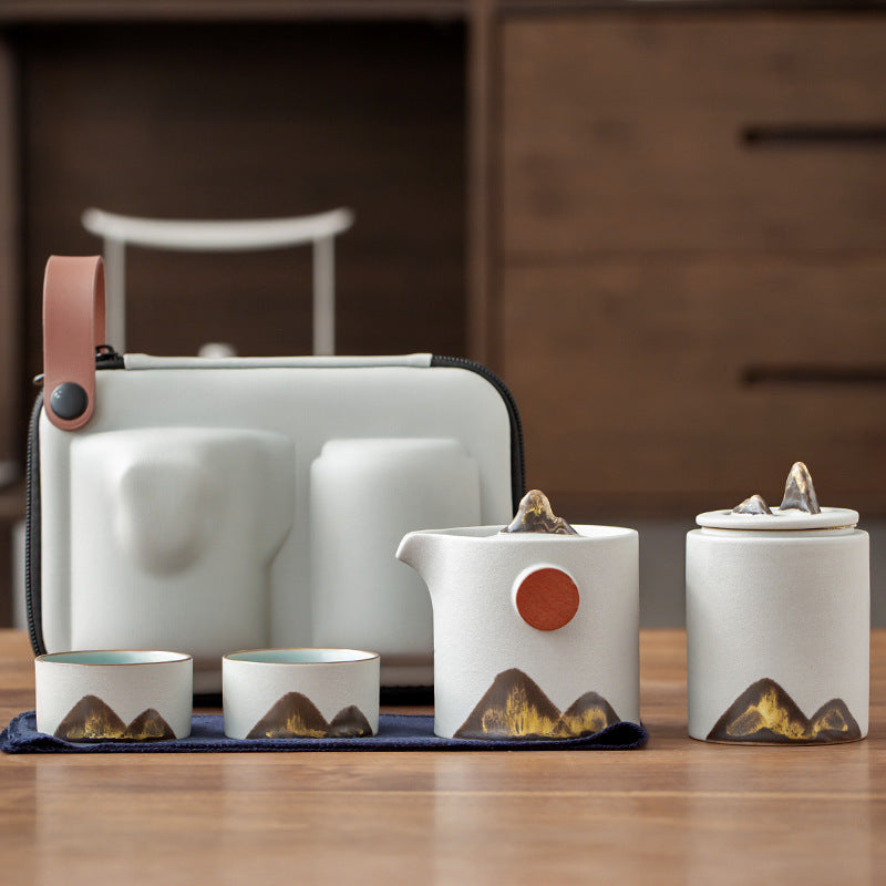 High Mountain Travel Tea Set