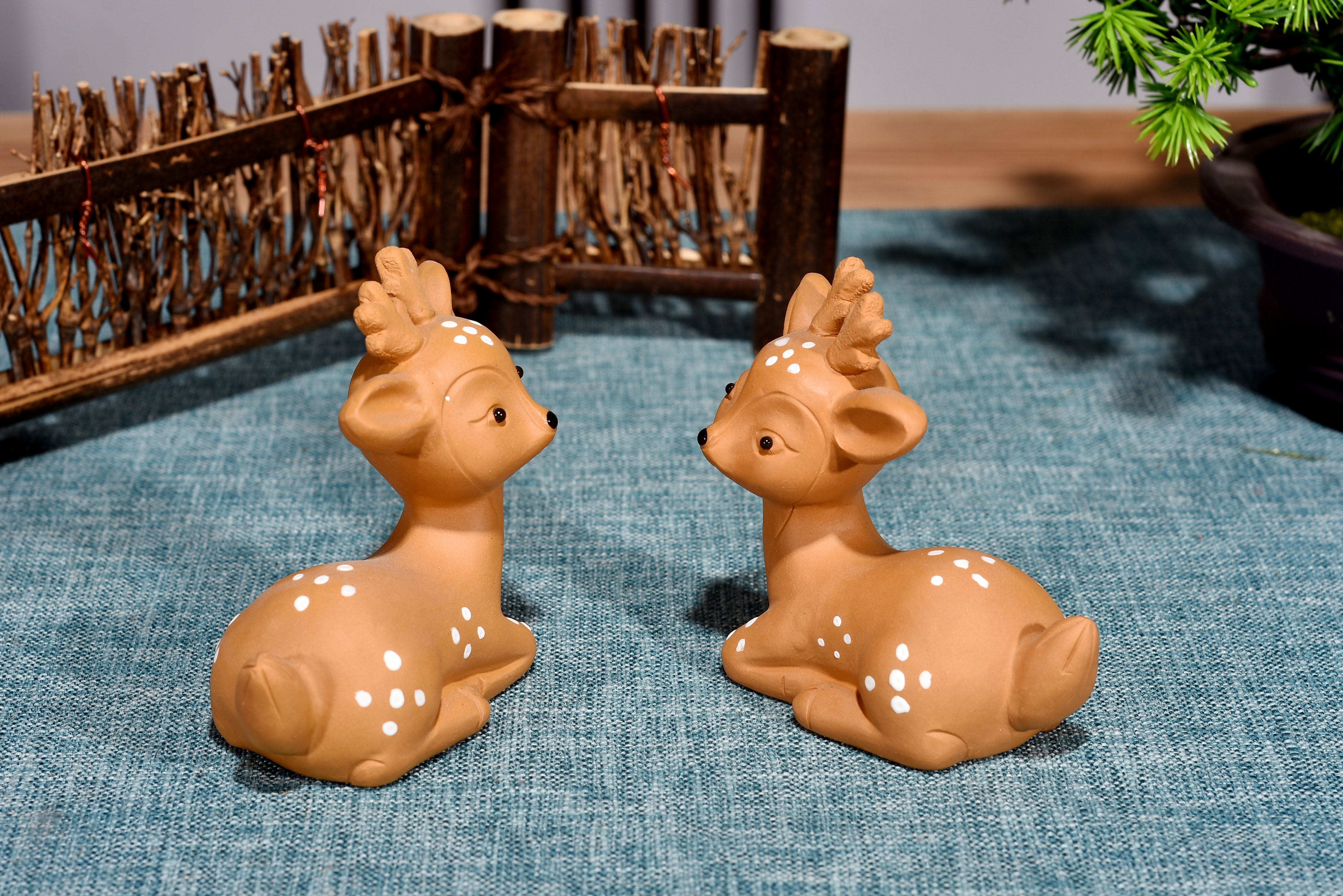 Baby Sika Deer Tea Pet