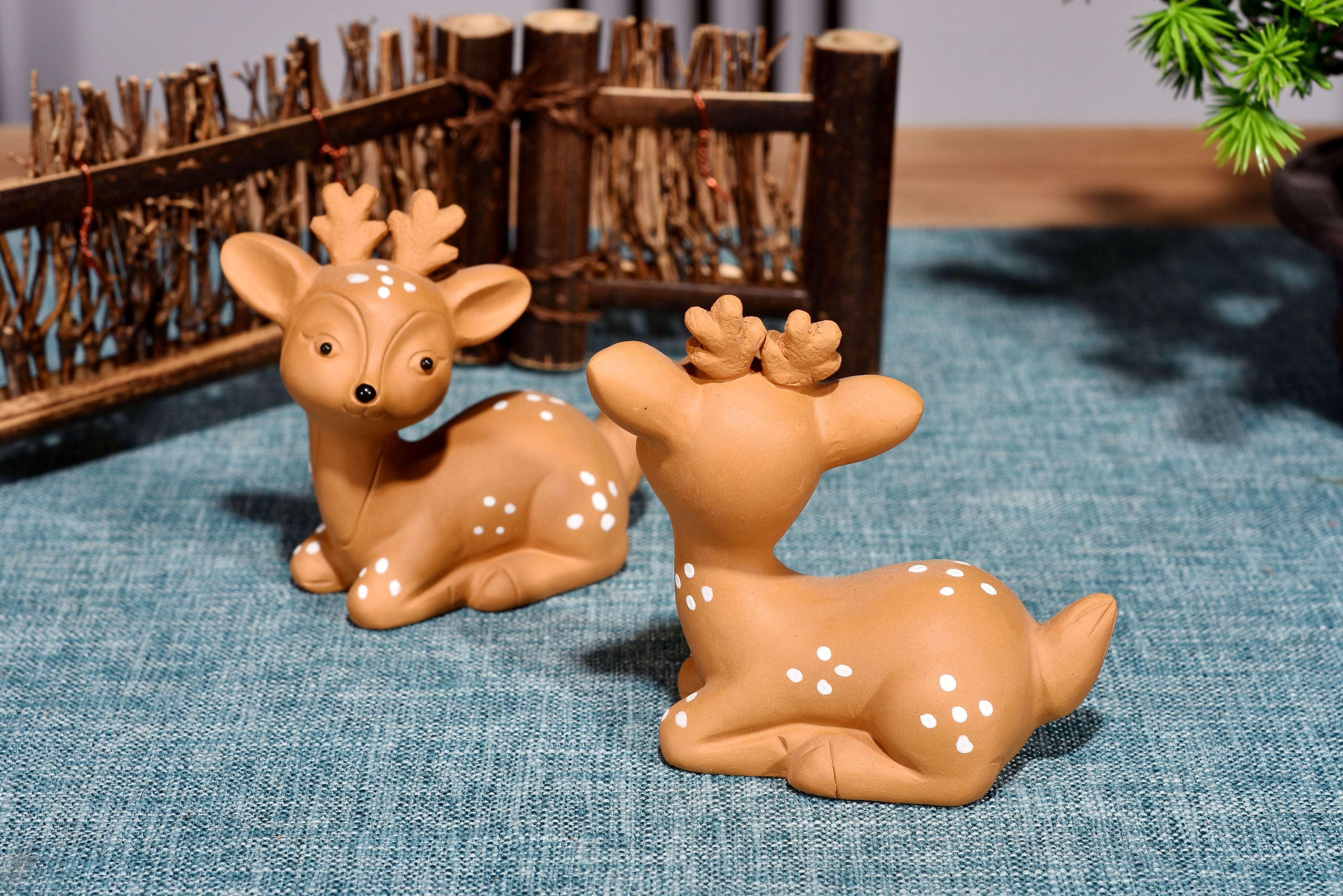 Baby Sika Deer Tea Pet