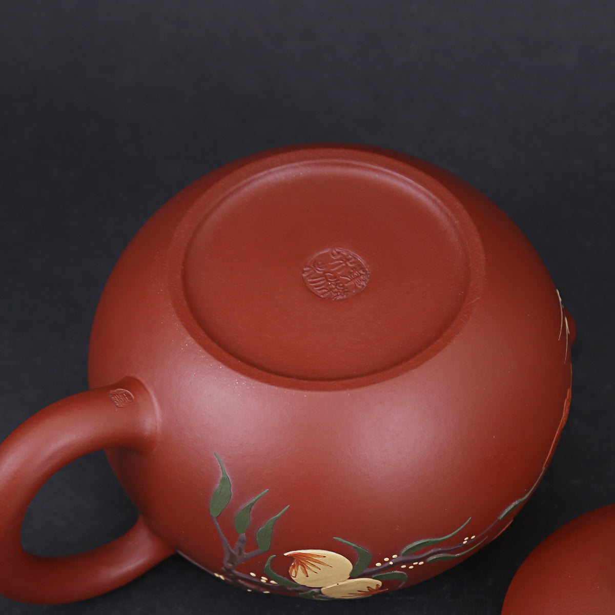 Gift Tea Set - 1 Teapot 4 Teacups (Yixing Ware, Zhu Ni, 9)