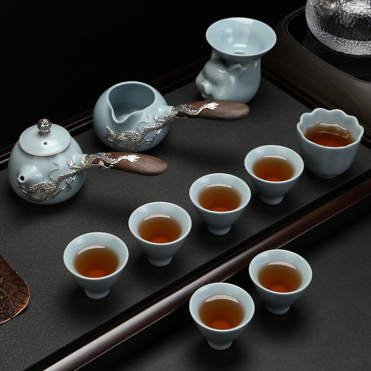 Ru Kiln Tea Set