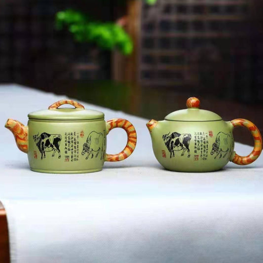 Five Oxen Teapot