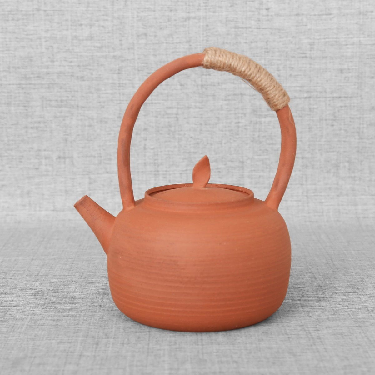 Chaozhou Red Clay Lifting handle Kettle And Stove - Taishan Tea Club