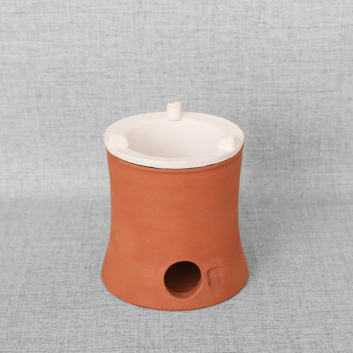 Chaozhou Red Clay Side handle Kettle And Stove - Taishan Tea Club