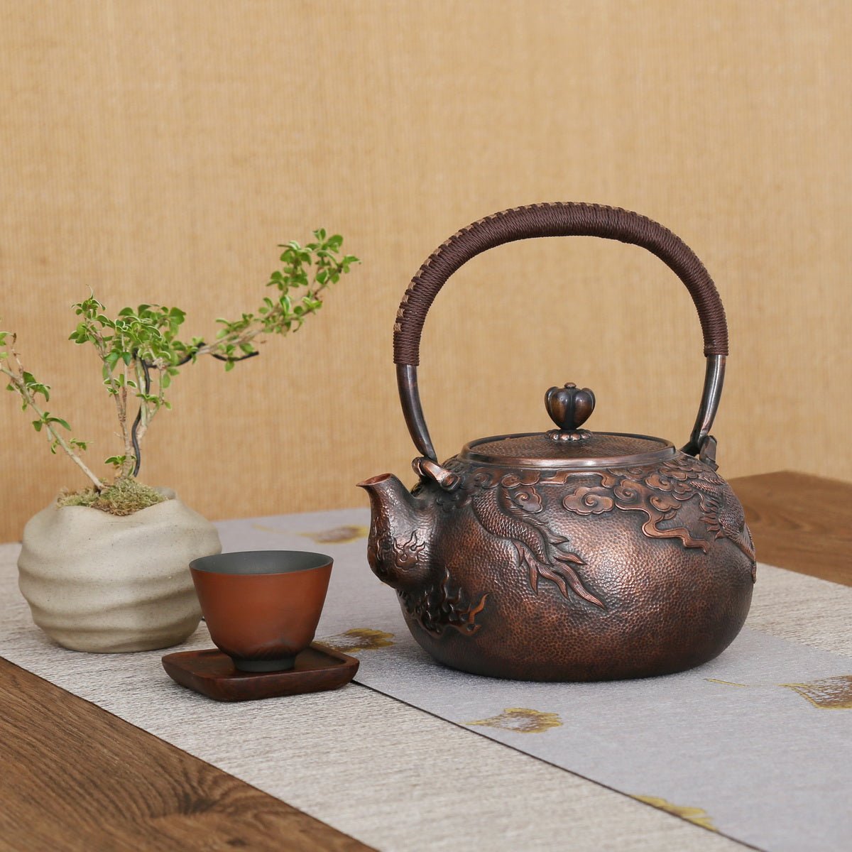 Copper Kettle - Dragon - Taishan Tea Club