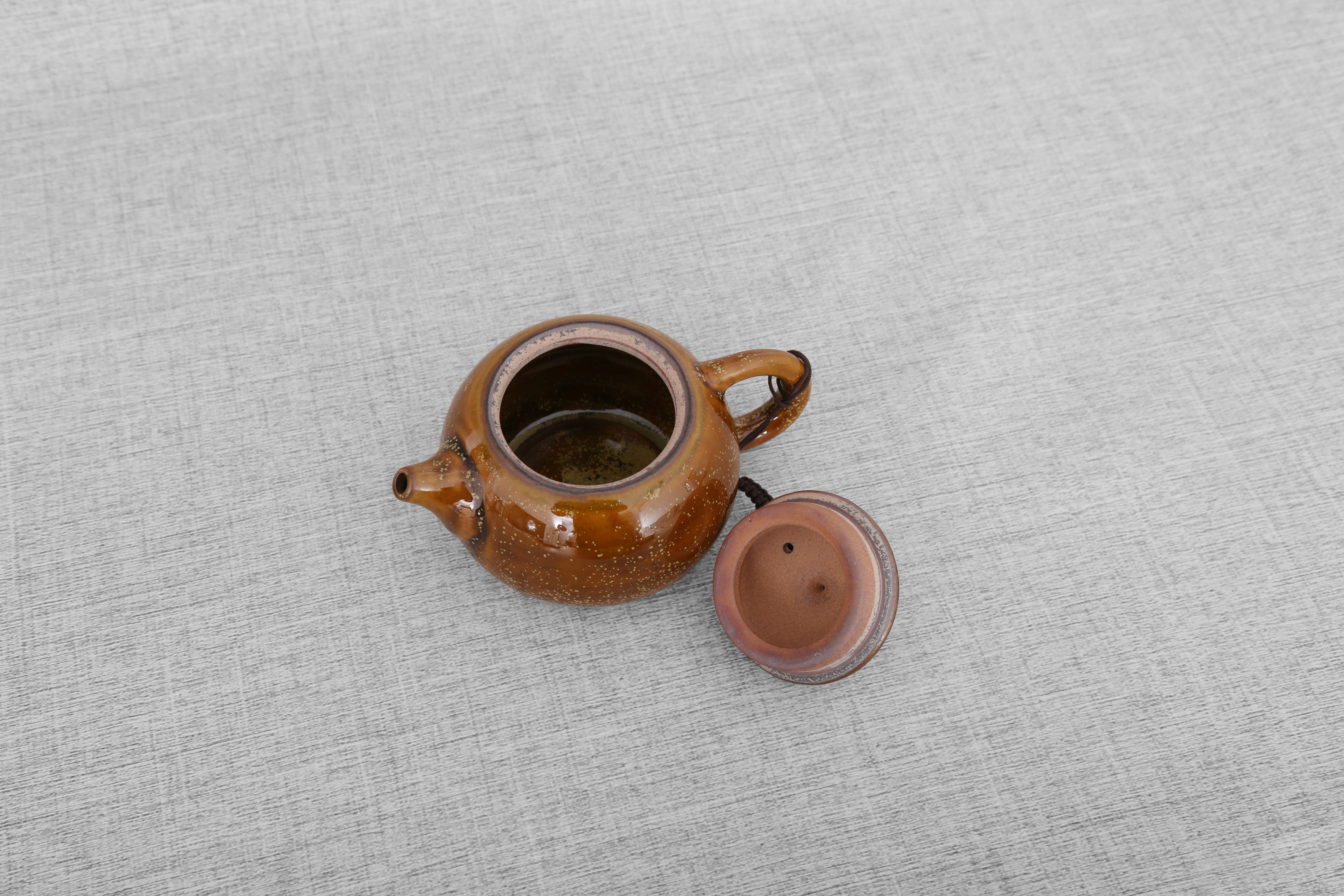 Crescent Tea Set Crescent Tenmoku Teapot – TSTea
