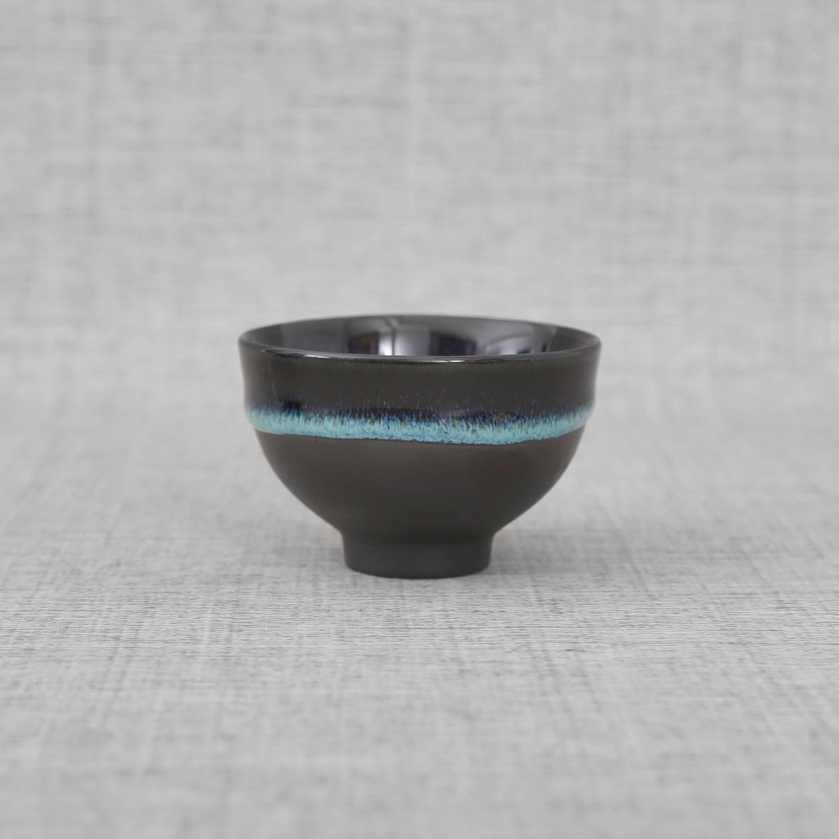 Dark Blue Gradient Colors Porcelain Travel Tea Set (teapot with grip handle) - Taishan Tea Club