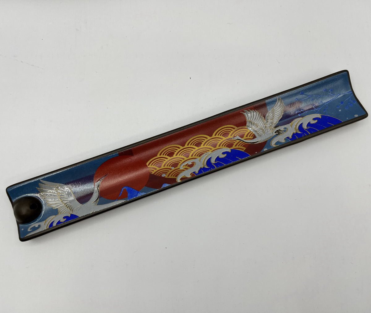 Enameled Handicraft Incense Stick Holder - Taishan Tea Club