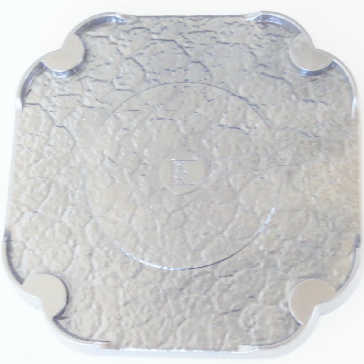 Flower Embossment pattern Iron Tea Tray - Taishan Tea Club