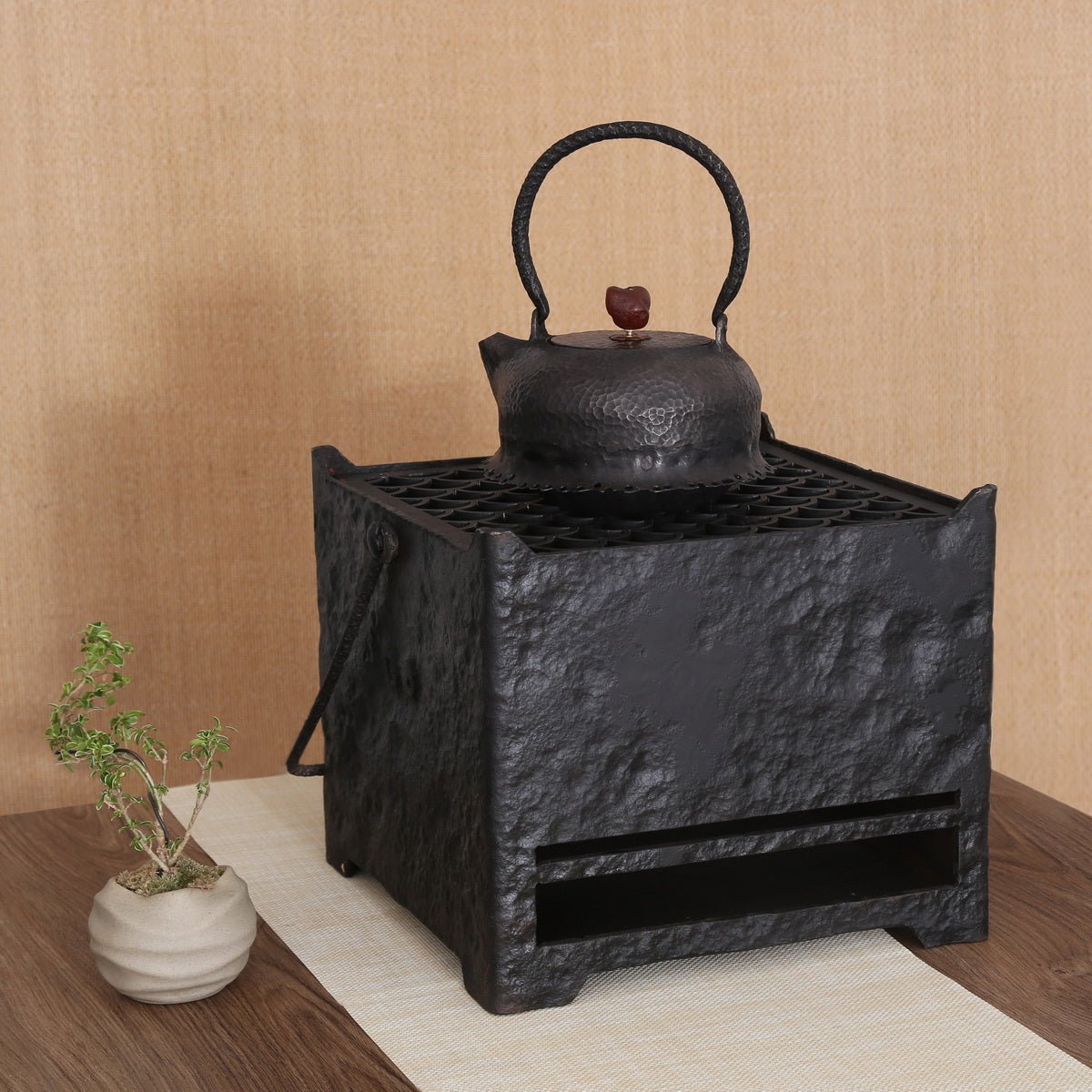 Handcraft Iron Stove (wrought iron) - Large - Taishan Tea Club