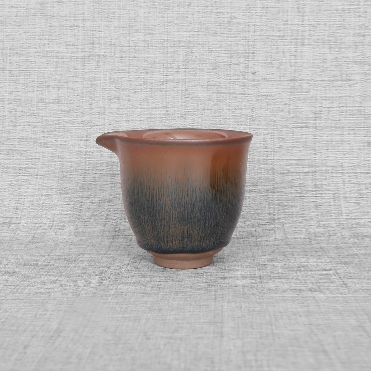 Hare's Fur Gradient Color Brown Dark red Jian Zhan Gift Tea Set - Taishan Tea Club