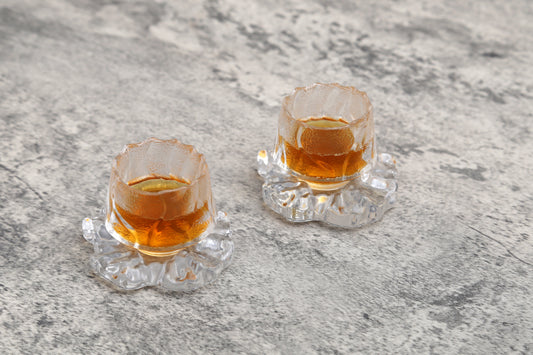 Ice Floe Glass Teacups - Taishan Tea Club