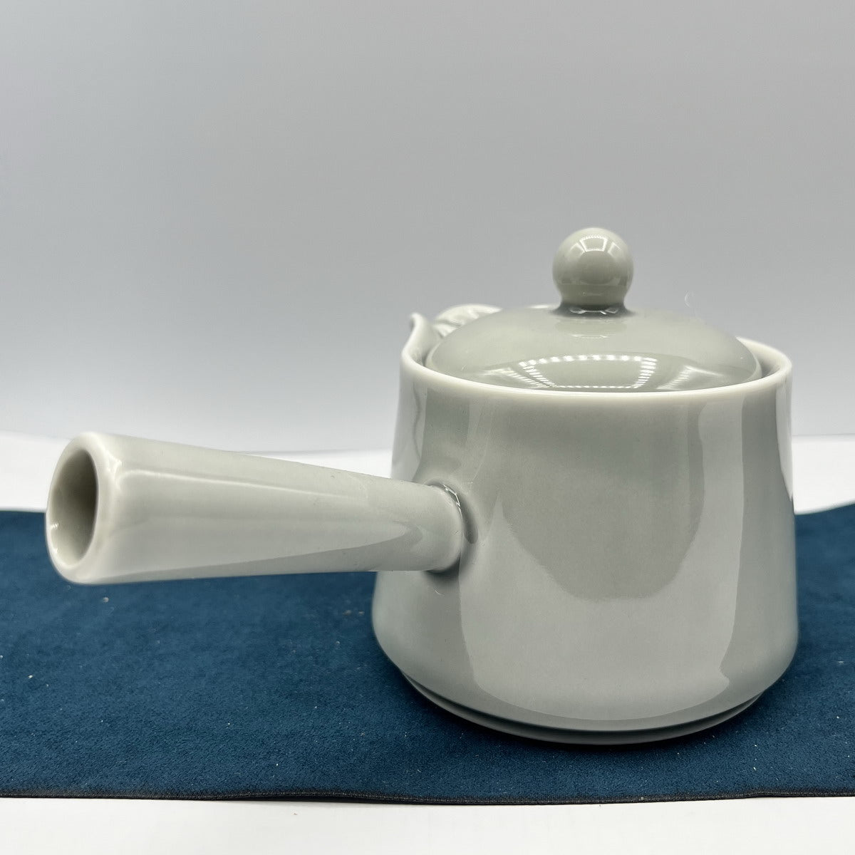 Ice Gray Glazed Ceramic Tea Set - Taishan Tea Club