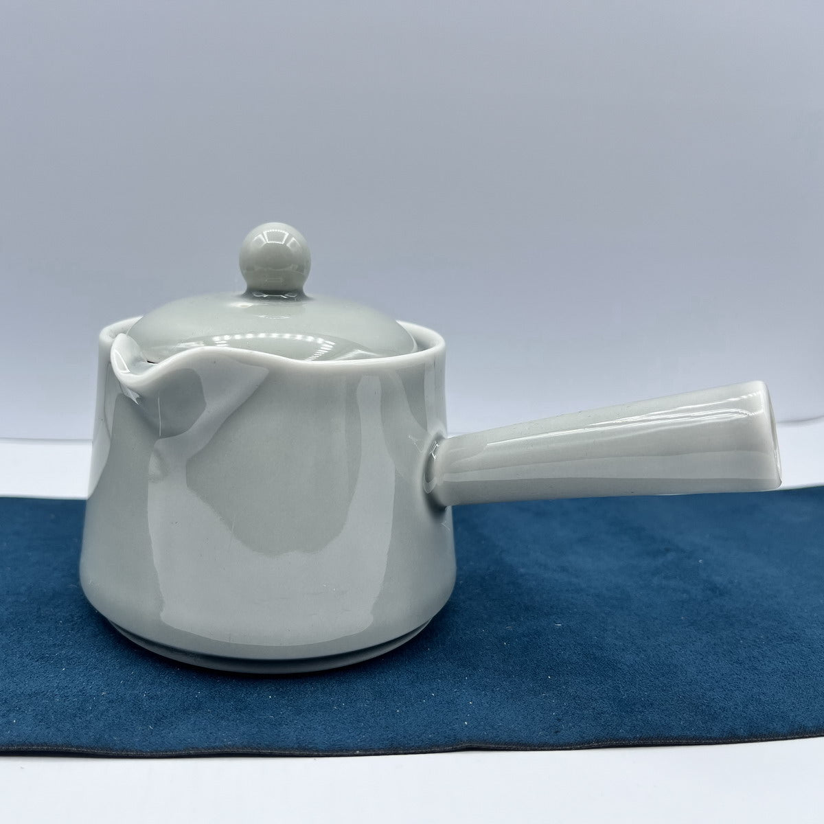 Ice Gray Glazed Ceramic Tea Set - Taishan Tea Club