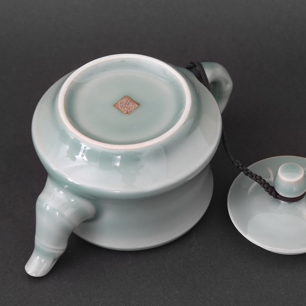 Longquan Celadon Blue bamboo Gift Tea Set - Taishan Tea Club