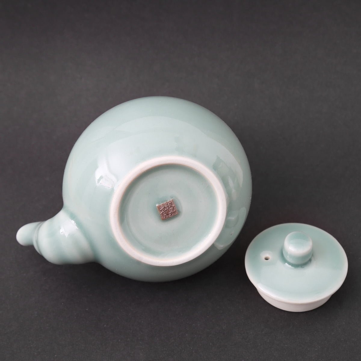 Longquan Celadon Blue Di Ware Bamboo Gift Tea Set - Taishan Tea Club