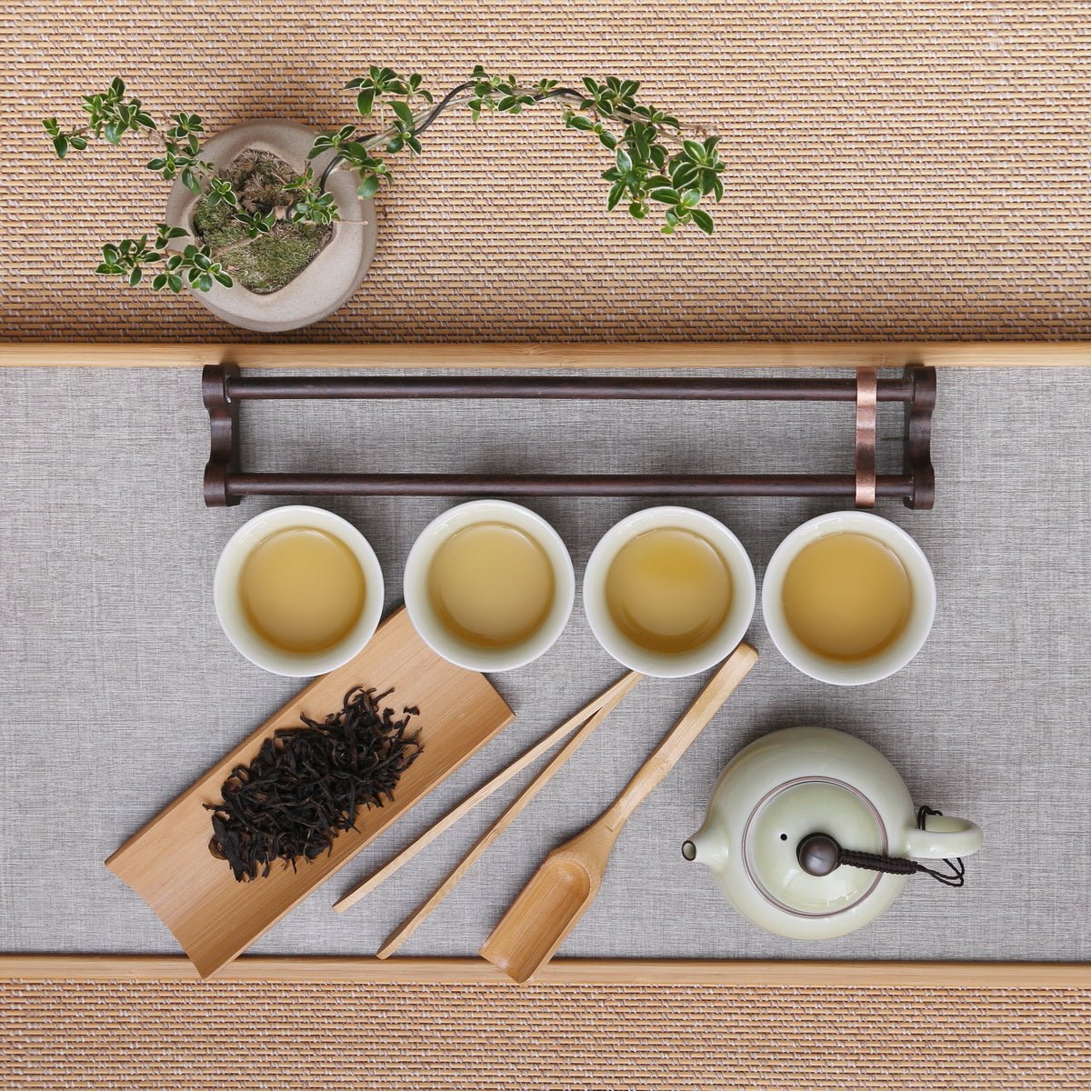 Longquan Celadon Di ware Gift Tea Set - Taishan Tea Club