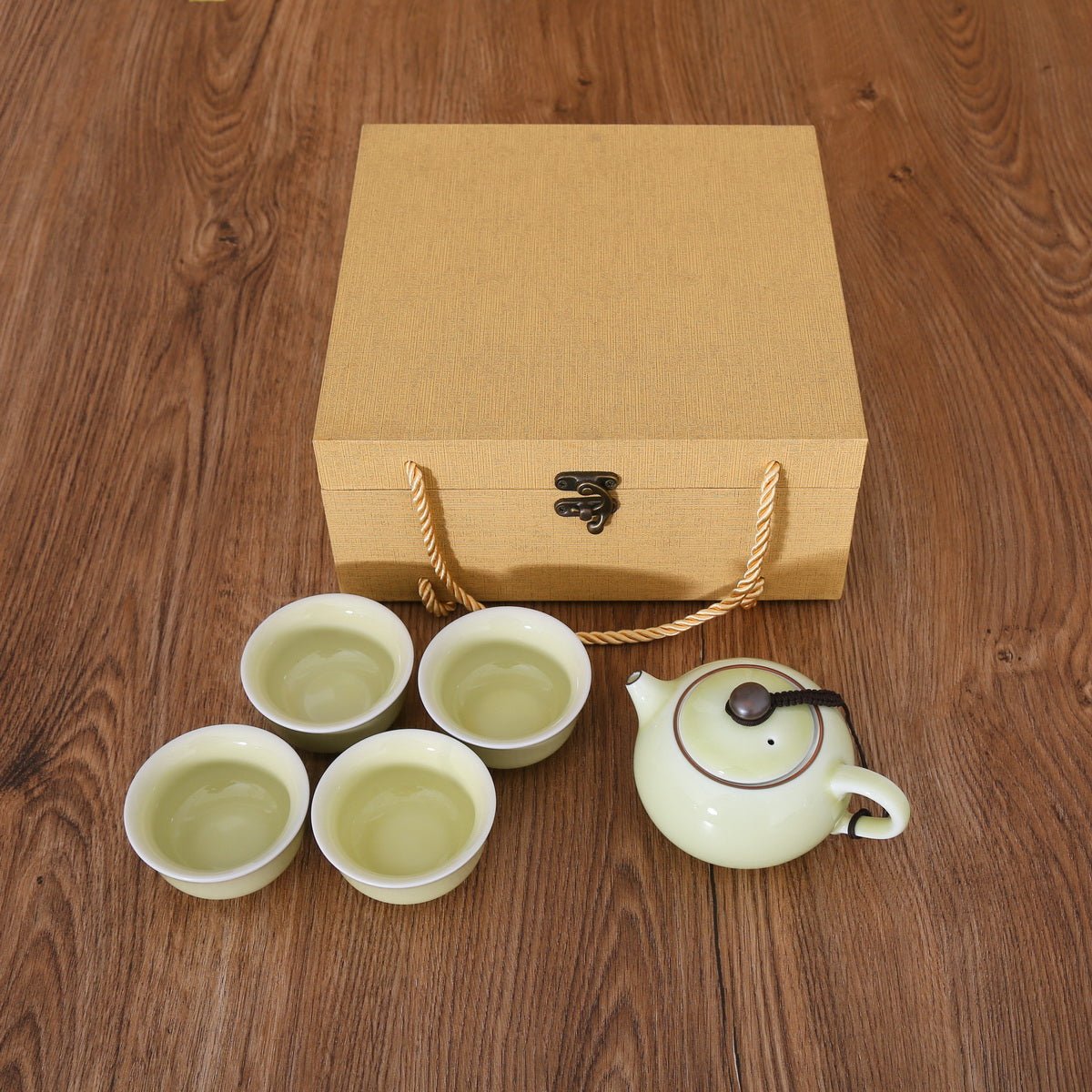 Longquan Celadon Di ware Gift Tea Set - Taishan Tea Club