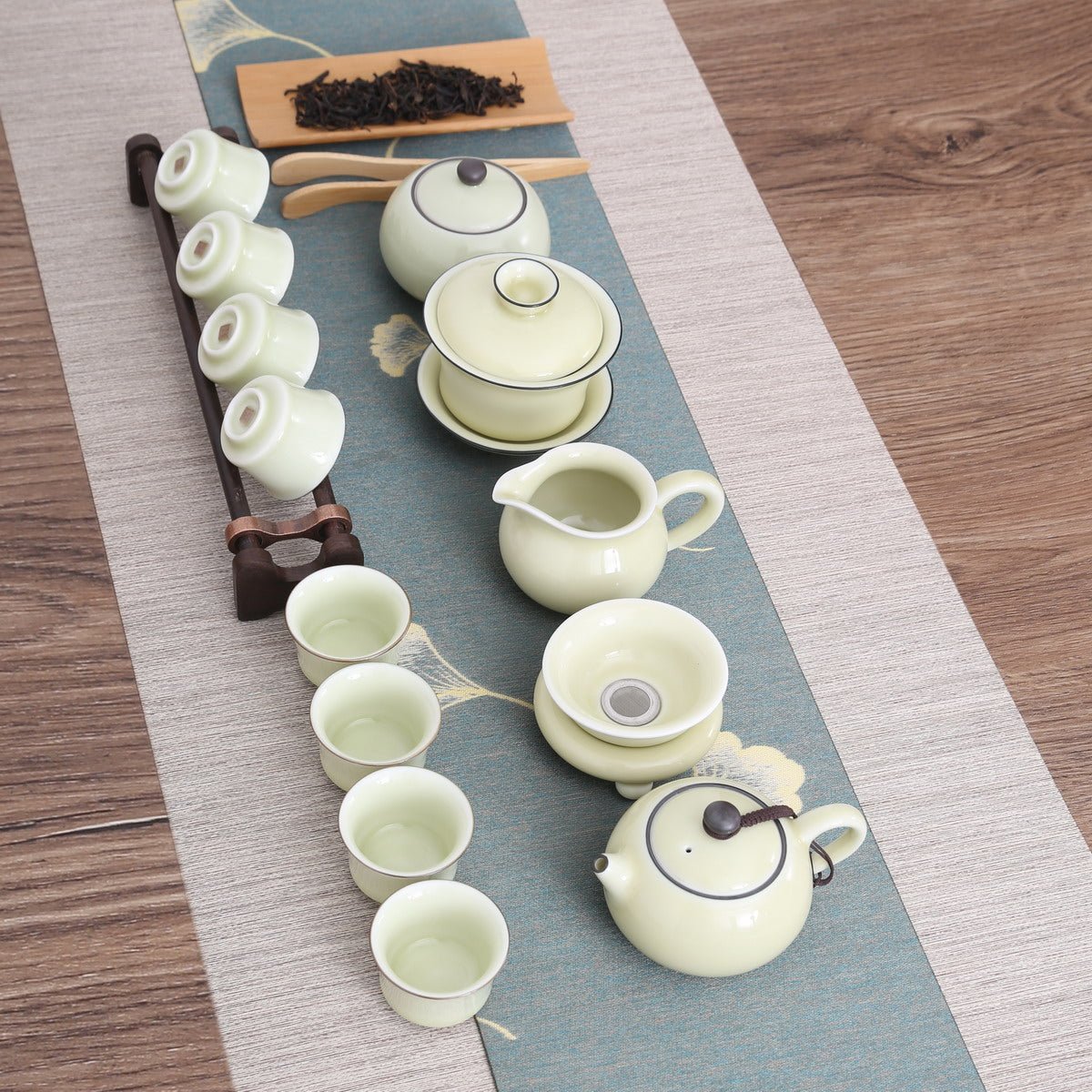 Longquan Celadon Di Ware Gift Tea Set - Taishan Tea Club