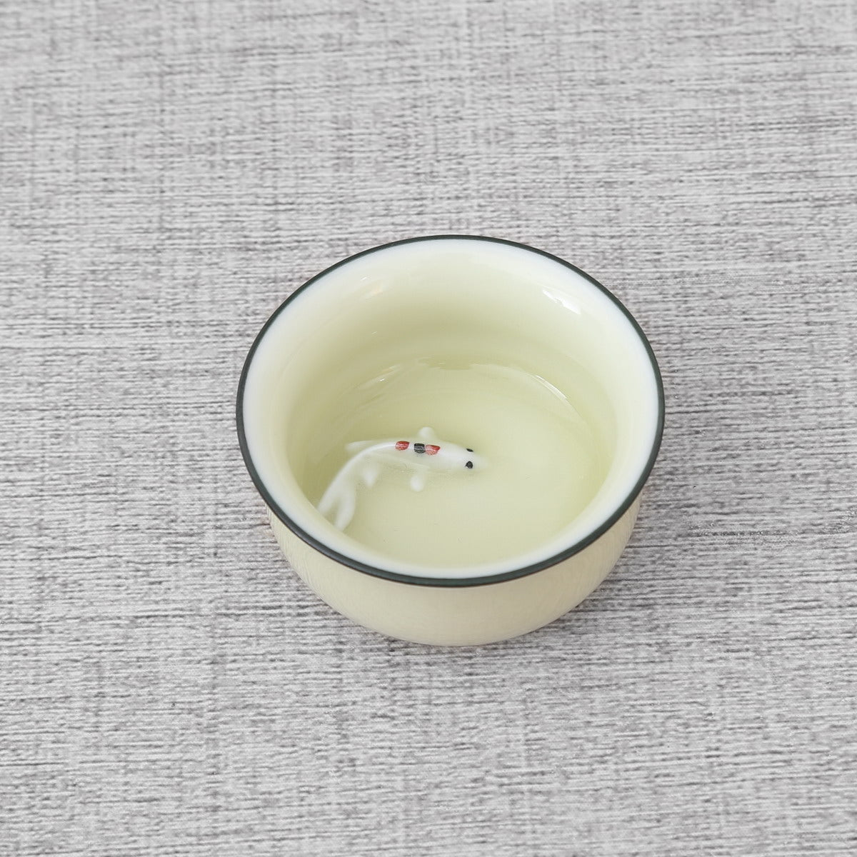 Longquan Celadon Fish Teacup Gift Tea Set - Taishan Tea Club