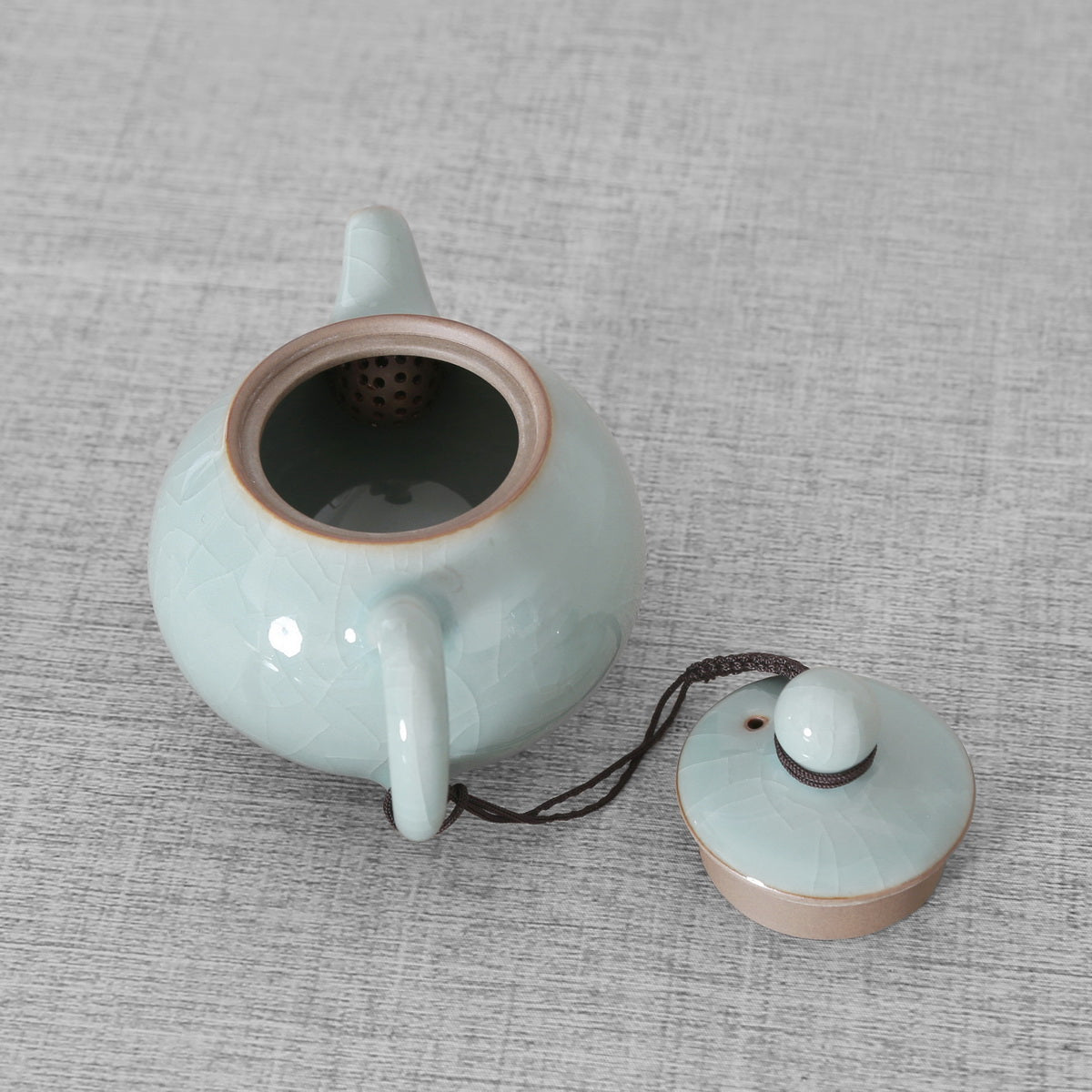 Longquan Celadon Ge Ware 3 Color Gift Tea Set - Taishan Tea Club