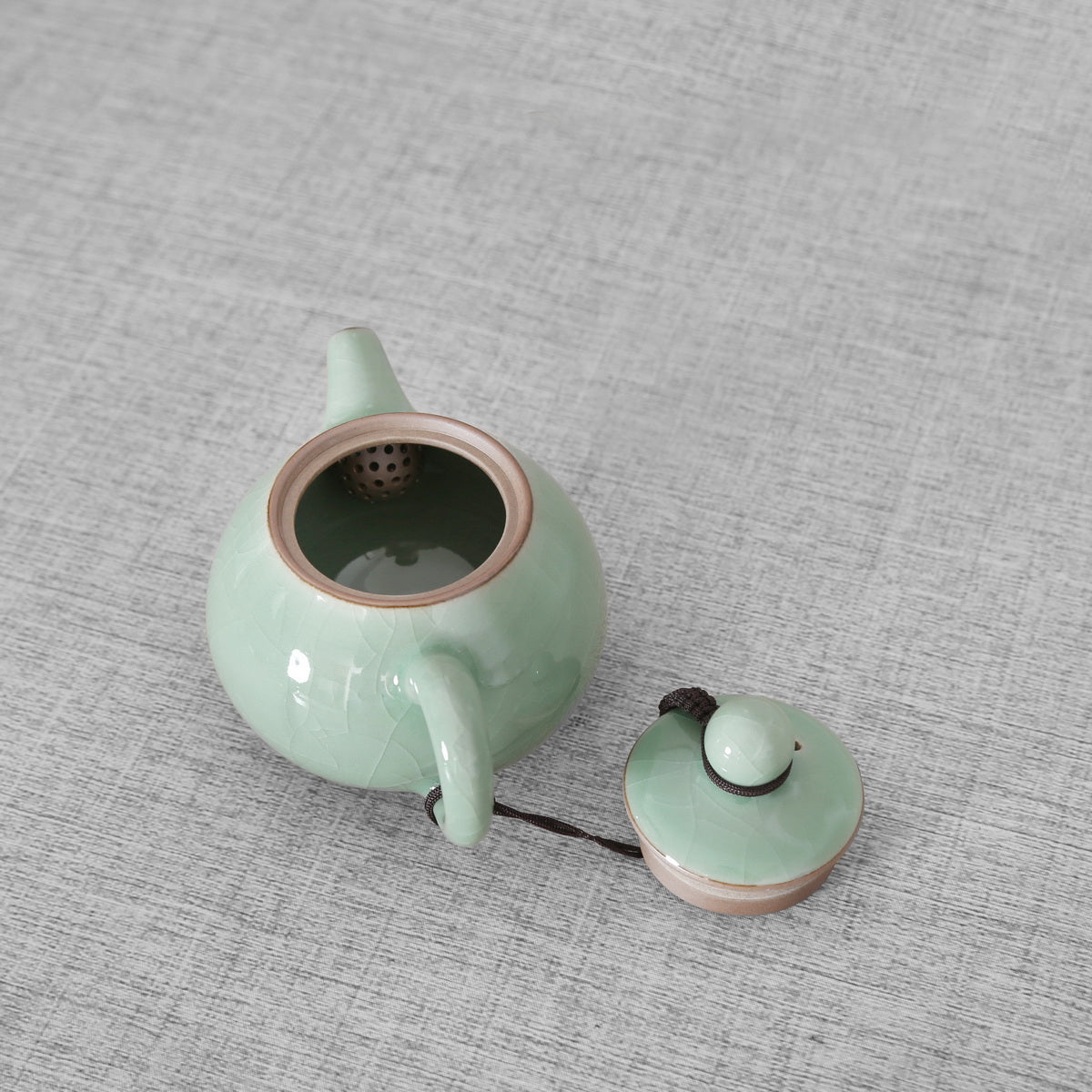 Longquan Celadon Ge Ware 3 Color Gift Tea Set - Taishan Tea Club