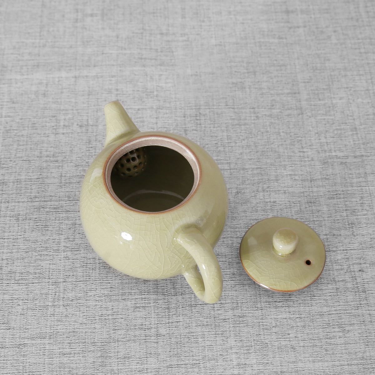 Longquan Celadon Ge Ware 3 Color Gift Tea Set - Taishan Tea Club