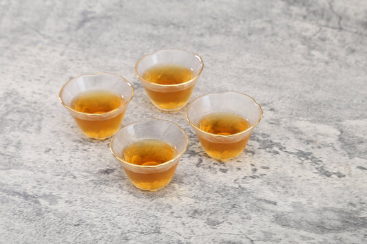Rising Moon Glass Teacups - Taishan Tea Club