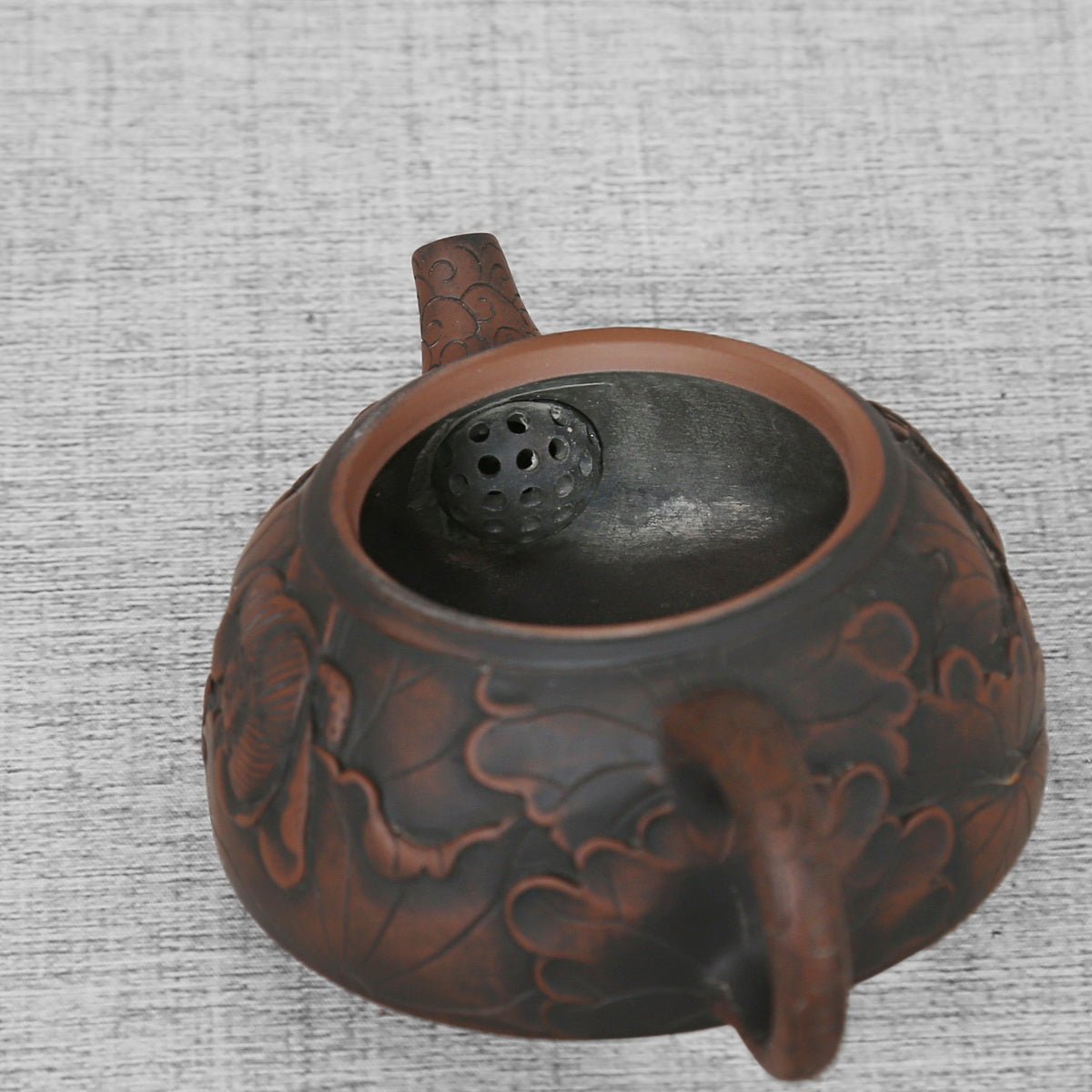 Single Teapot,Purple Pottery SJT3(Man Diao) - Taishan Tea Club