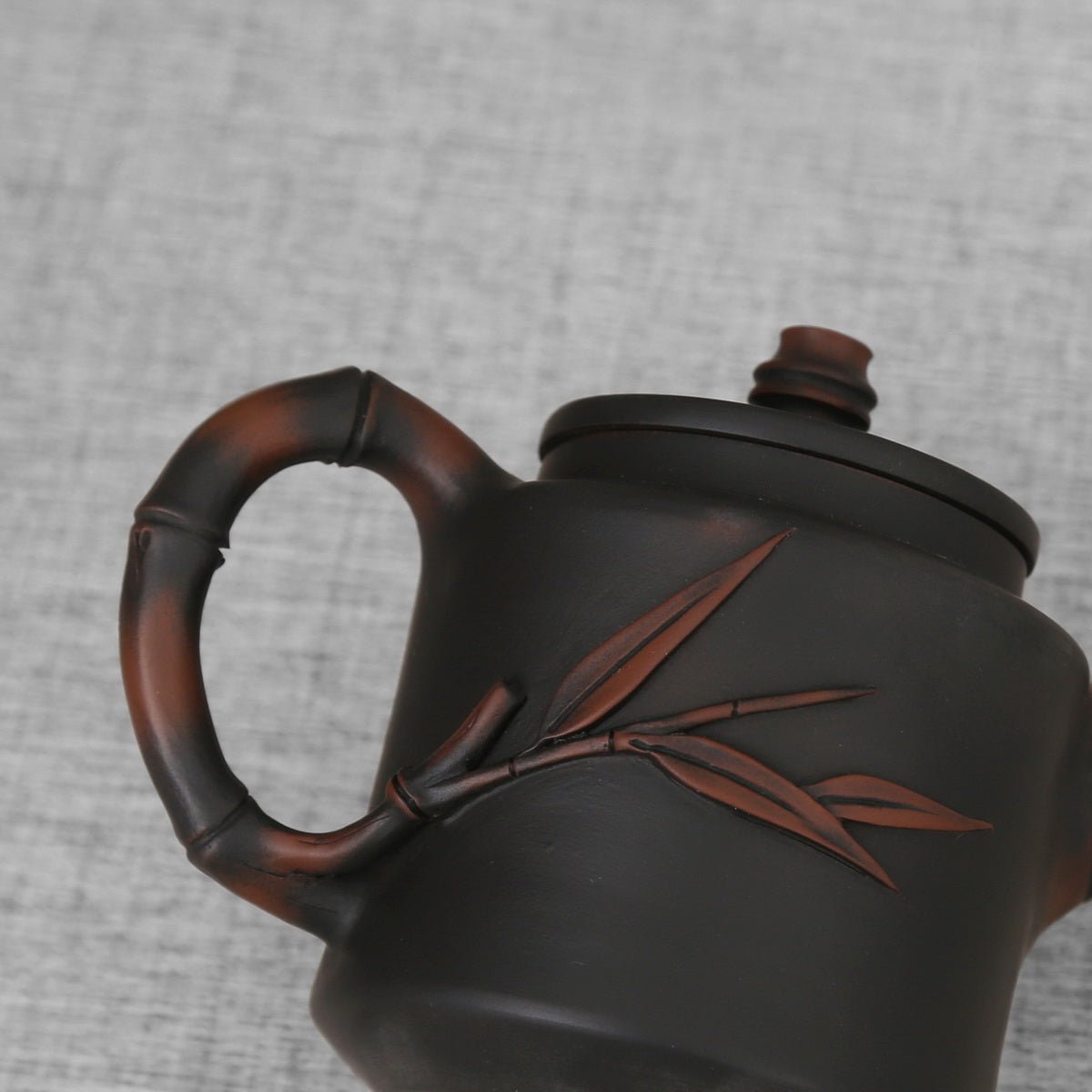 Single Teapot,Purple Pottery (Zhu Jie) - Taishan Tea Club